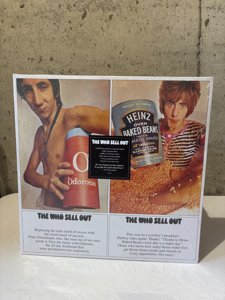 The Who Sell Out sealed 2020 2 lp remastered 12″ vinyl edition