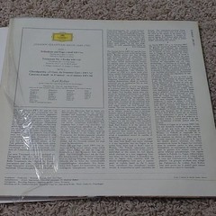 Deutsche Grammophon Bach Karl Richter Orgelwerke Vol. 3 12″ Stereo LP 139 387