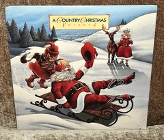 SEALED Lot of 3 Vinyl LPs~A Country Christmas vol. 1, 3, 4 Willie.Dolly.Milsap+