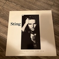 Vintage 1987 Sting Nothing Like The Sun Vinyl 2LP AFM Pop Rock Record Album