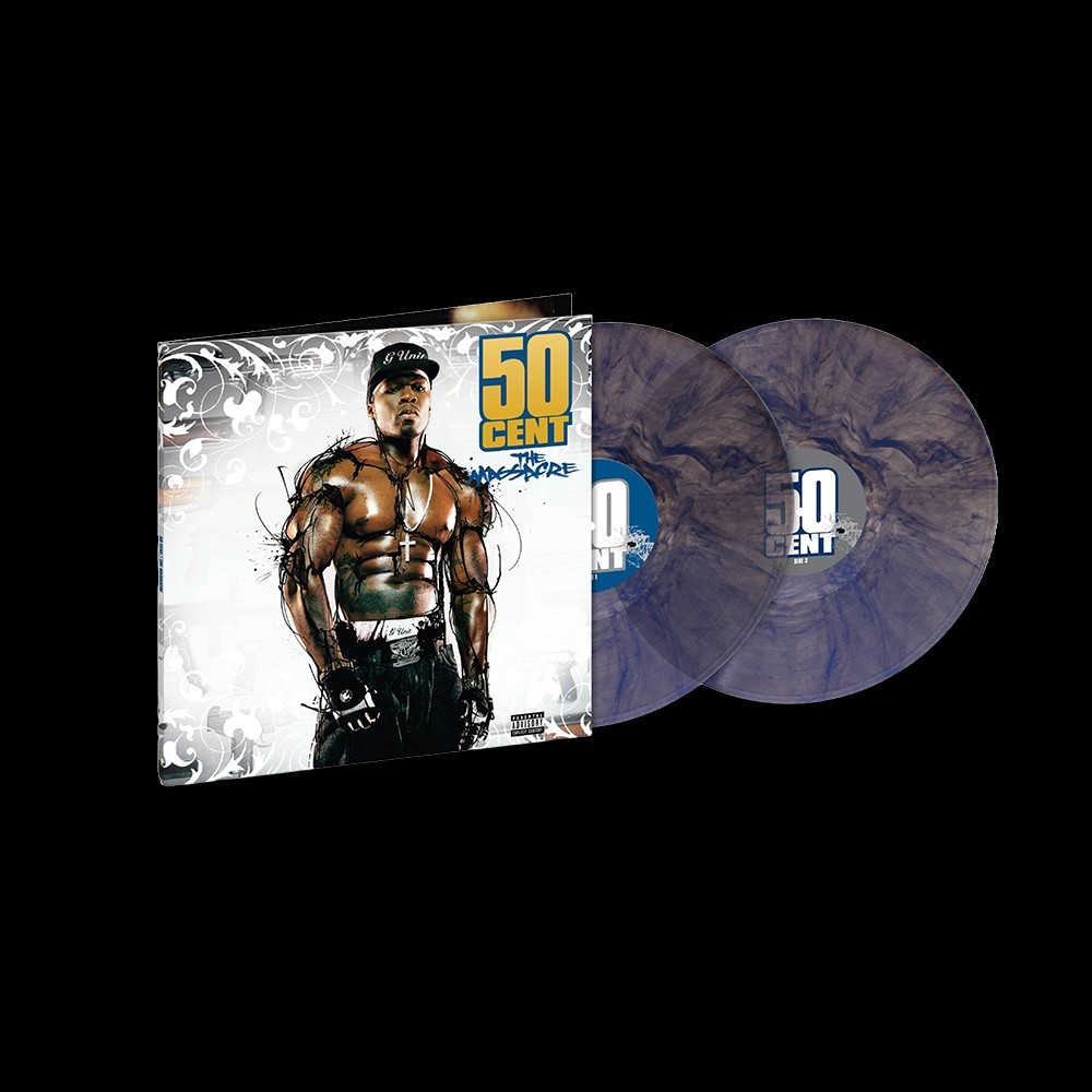 50 Cent – The Massacre, Vinyl Record, 2LP, Blue Marble