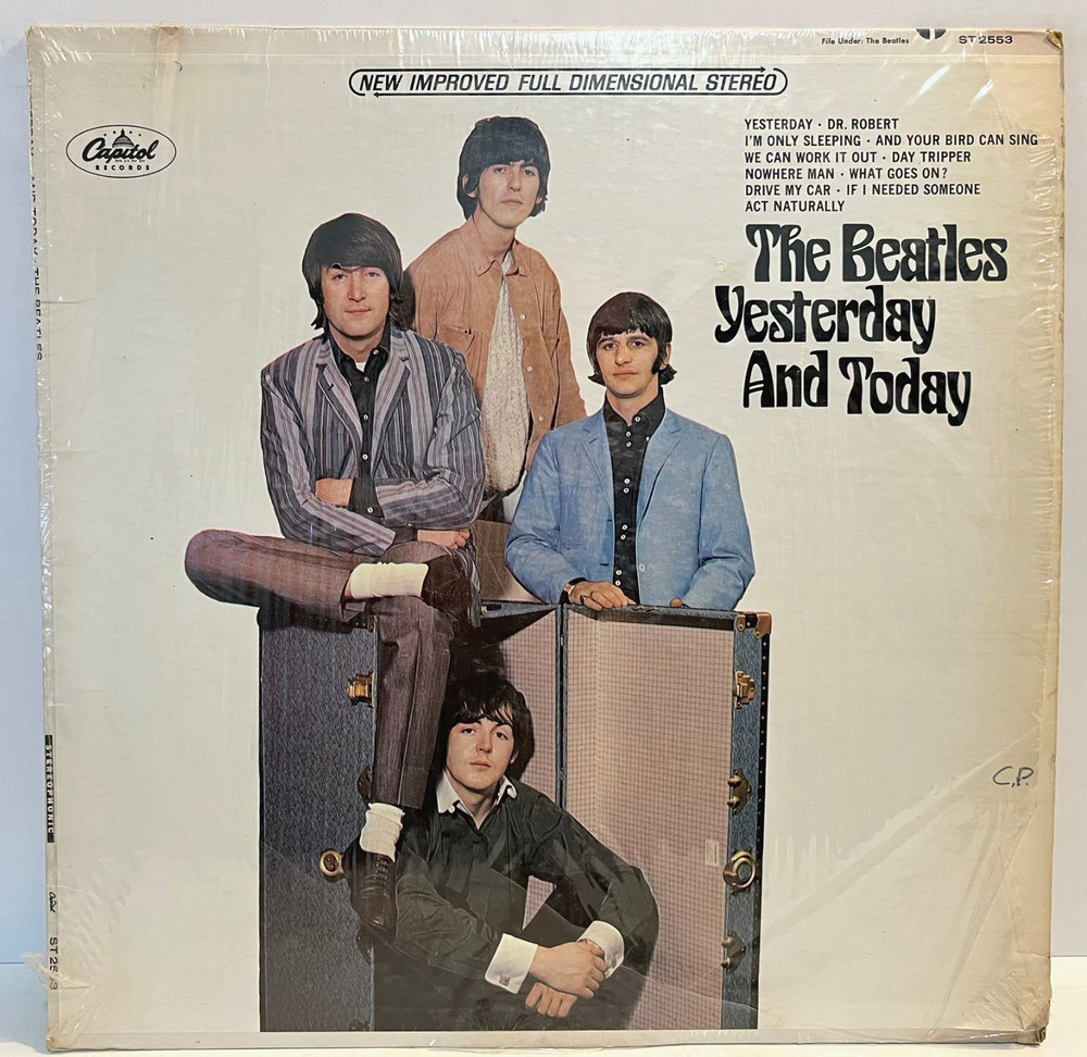THE BEATLES – Yesterday And Today (1966 Scranton) – 12″ Vinyl Record LP – VG+
