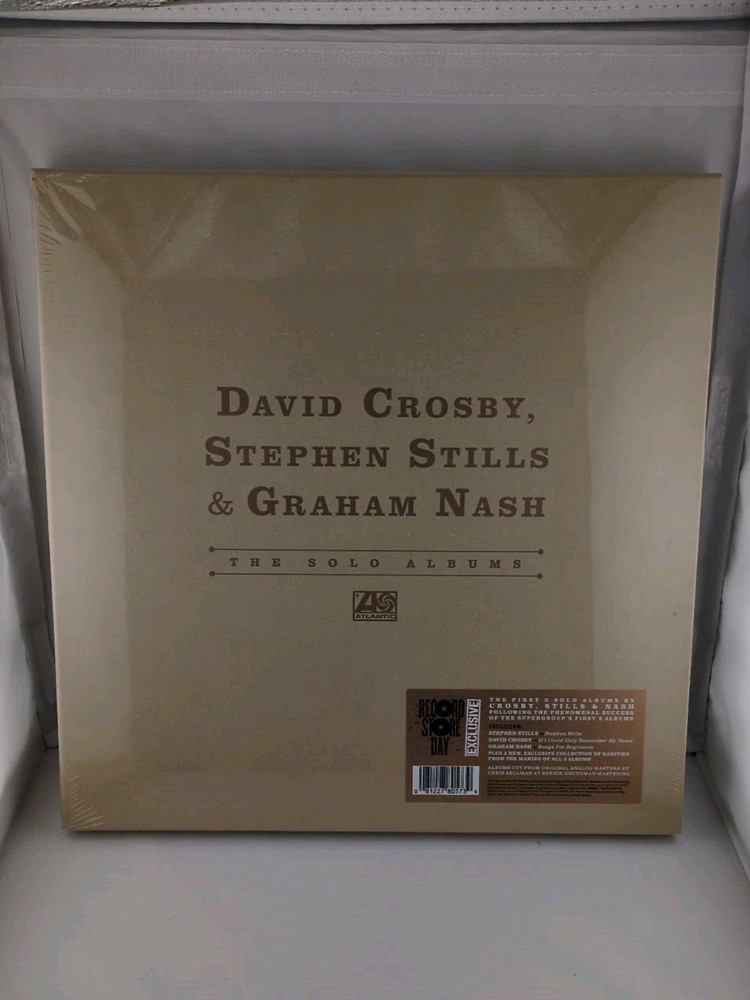 DAVID CROSBY STEPHEN STILLS & GRAHAM NASH The Solo Albums SEALED 4LP RSD Sealed