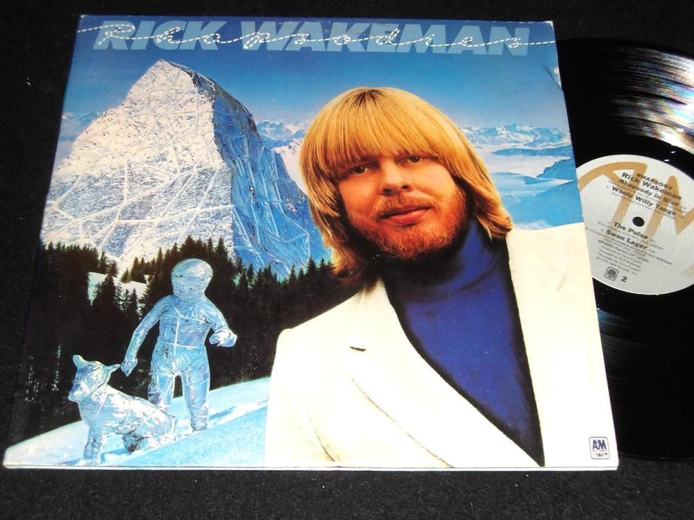 RICK WAKEMAN 2 Lp Oddity RHAPSODIES A&M Gatefold 1979 Advance issue KEYBORD PROG