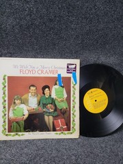 Vintage Floyd Cramer We Wish You A Merry Christmas 12″ Black Vinyl LP RCA 1961