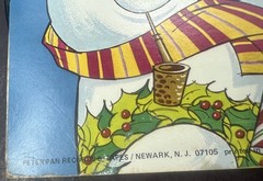 Frosty the Snowman 45rpm Vinyl Record 1980 Peter Pan Records 2612 Jingle Bells