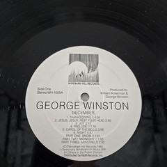 George Winston Piano Solos December LP Windham Hill Records WH-1025 VG+ Tested