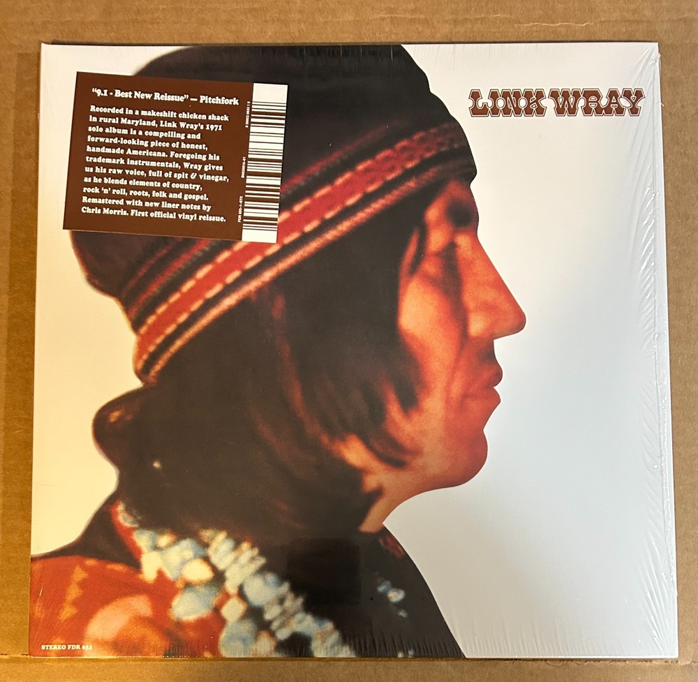 LP: LINK WRAY – self titled s/t NM- REISSUE