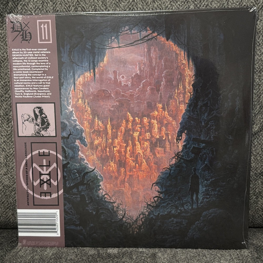 Demon Hunter EXILE 2LP – Limited Dystopian Fog Color, One Of 500! NEW, Metal!