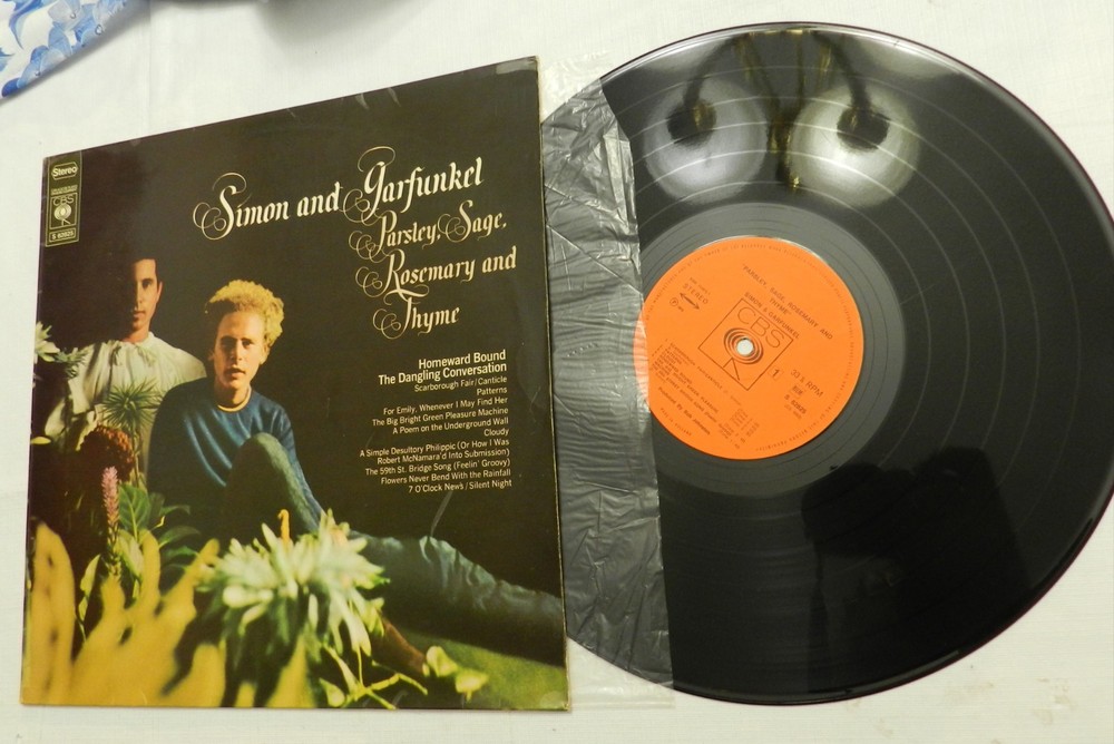 LP, Simon And Garfunkel–Parsley, Sage, Rosemary.., 1969, MADE HOLLAND, VG to VG+