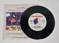 ANDY WILLIAMS Its The Most Wonderful Time of the Year / Jingle Bells 7″ Promo NM