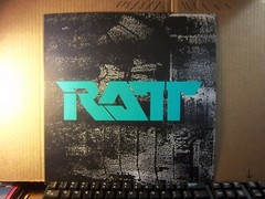 Orig Vintage Ratt Detonator 1990 12×12 promo Flat/poster Not a record