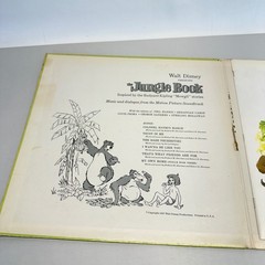 Walt Disney The Jungle Book Vinyl LP Soundtrack ST-3948 Disneyland Records 1967