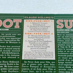 Claude Bolling Maurice Andre Toot Suite Vinyl LP CBS 36731 Jazz Classical