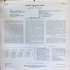Johann Sebastian Bach, Marie-Claire Alain, The Organ Works Of Johann Sebastian B