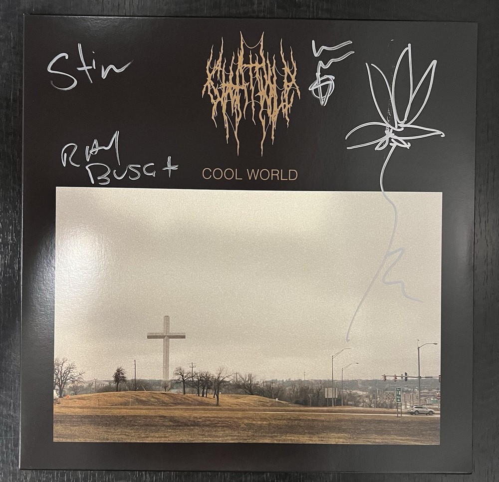 Chat Pile – Cool World *SIGNED BY BAND* Vinyl LP Autographed Record