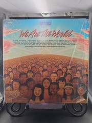 We Are The World 1983 Michael Jackson USA for Africa LP 1985 12” Single EX/VG