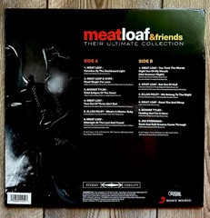 MEAT LOAF & Friends ULTIMATE COLLECTION RED Vinyl LP PARADISE Bonnie Tyler CHER