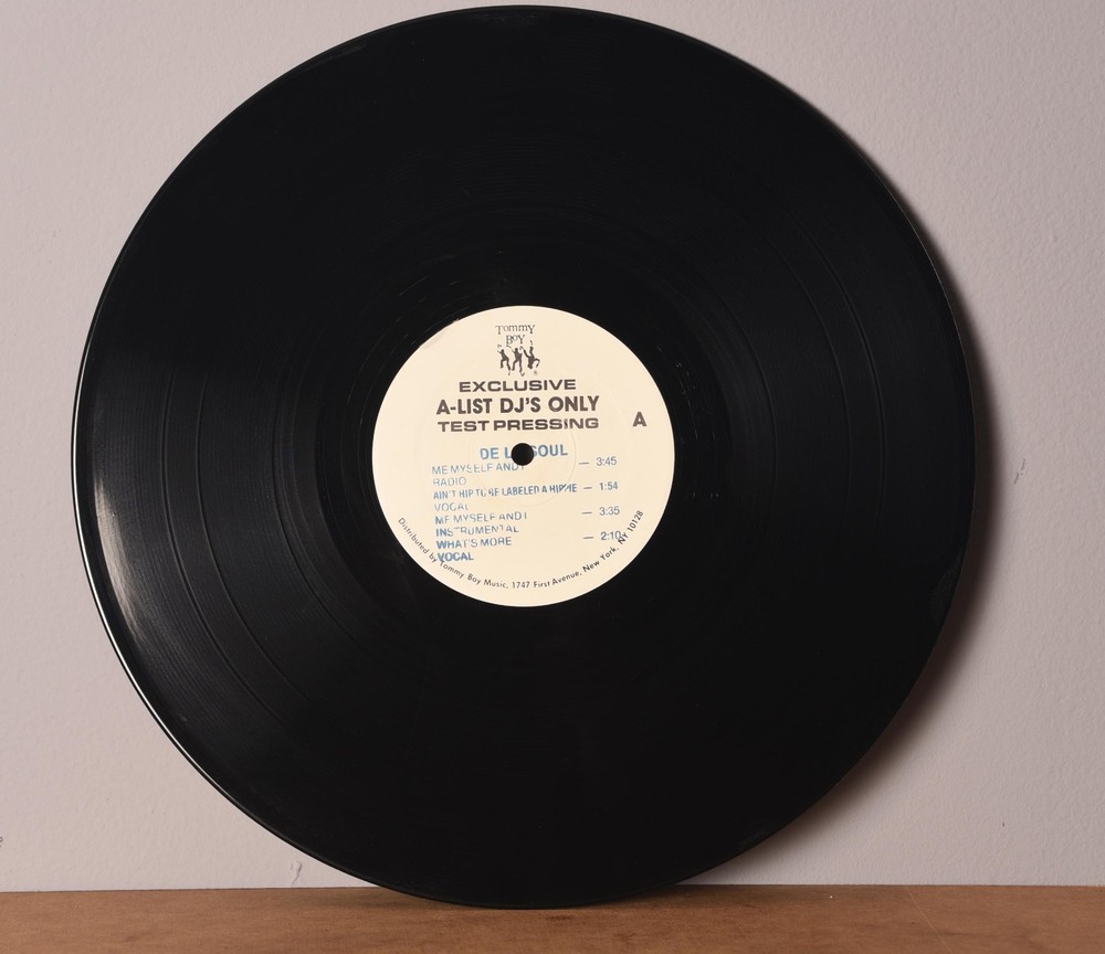 DE LA SOUL ME MYSELF AND I 12 INCH MAXI SINGLE TEST PRESSING