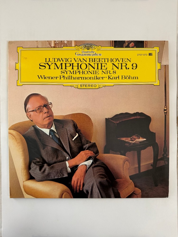Beethoven – Symphonie Nr. 9 & 8 LP Record 1972 Deutsche Grammophon Classical 33