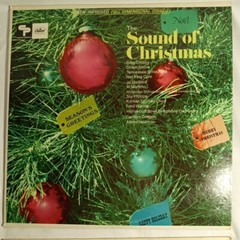 Lot of 4 Compilation Holiday Christmas 33 rpm Vinyl Records Various Artists