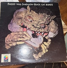 Black Cat Bones – Barbed Wire Sandwich LP Vinyl Record PIP 6809 1970 Blues Rock