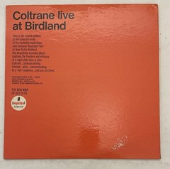 John Coltrane – Live At Birdland Impulse! – A-50, ABC LP, Stereo, Gatefold US NM