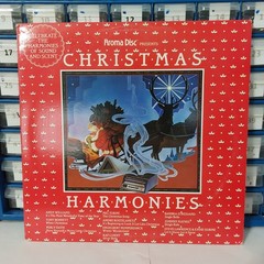 Christmas Harmonies Aroma Disc LP 1985 CBS Various Artists Holiday Vinyl Record