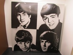 THE BEATLES Rare 1981 GREEN VINYL 2 LP Set w OBI & Lyric Insert #5982 Trio JAPAN