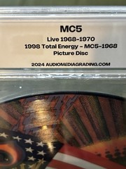 MC5 Live 1968-1970 Picture Disc Vinyl 1998 Total Energy First Time Release