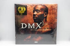 DMX It’s Dark and Hell Is Hot 2LP Gold Vinyl VG+ in Shrink with Hype Sticker