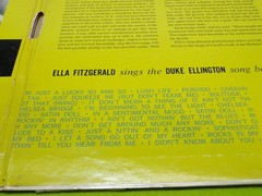 Ella Fitzgerald Sings The Duke Ellington Song Book, 12″ Vinyl LP. *see notes*