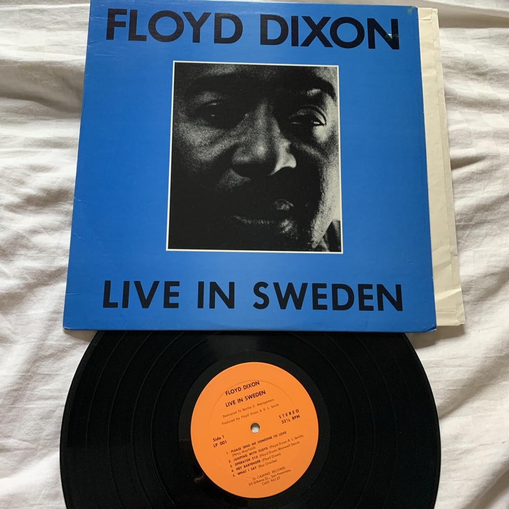 floyd dixon live in sweden Blues Piano Excellent Ex/Vg+ 1975