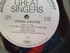 Frank Sinatra 4 LP Box set, 1986 Half Speed Masters Columbia Records. EX to NM