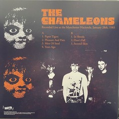 The Chameleons – Live At The Hacienda (LP) (Mint (M)) – 4212406446