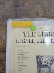 The Kinks Live Winter Land 2/77 Bootleg Vinyl