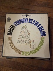 Mahler: Symphony No 9 in D Major Czech Philharmonic Karel Ancerl 2 NM Vinyl Set