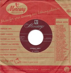Sil Austin 45 Mercury 71027 Birthday Party 1956 M-