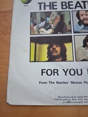 Beatles Long and Winding Road sleeve