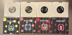 MELVINS GIGANTIC 50+ EP 7” DISCOGRAPHY LOT KING BUZZO COLOR VINYL – Nirvana KBD