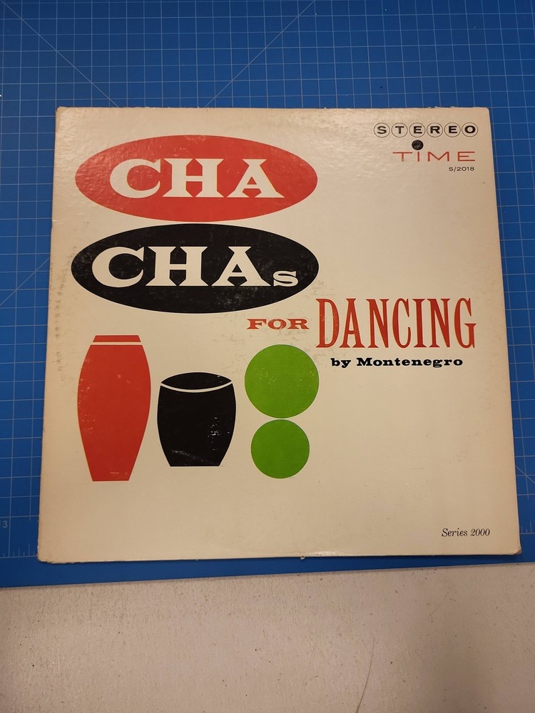 Hugo Montenegro Cha Chas For Dancing Vinyl LP Time Records Series 2000 S/2018