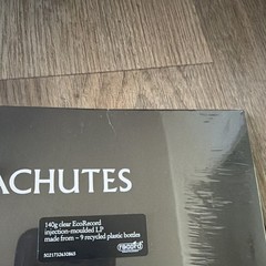 Coldplay Parachutes LP Clear Colored Vinyl EcoRecord Cardboard Sleeve