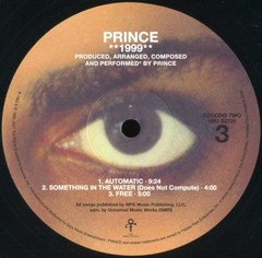 Prince – 1999 | Remastered Iconic Double Album | 150 Gram 2LP