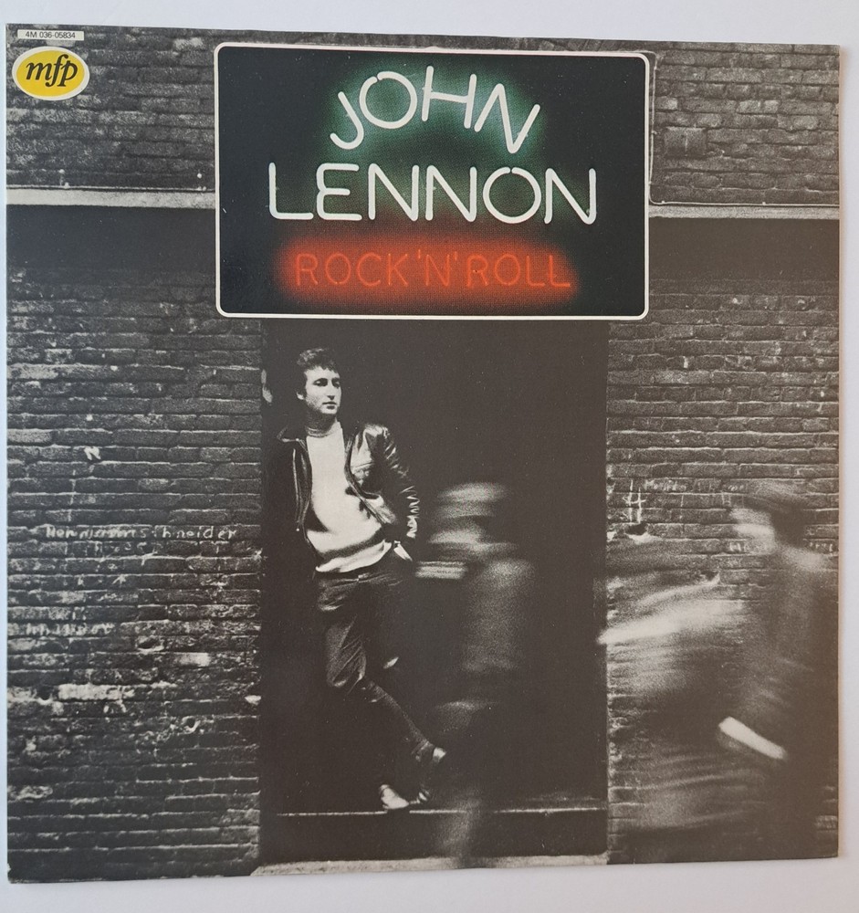 John Lennon “Rock ‘n’ Roll 1975 Belgium Import Parlophone 4M 036-05834 Vinyl LP
