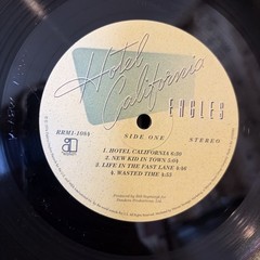 Eagles- Hotel California Black Vinyl LP Vintage Classic Rock Album WITH POSTER!
