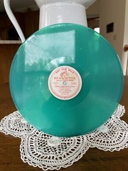 1949 RCA Victor Special Purpose Series Shellac 10″ 78 RPM Promo Record – GREEN