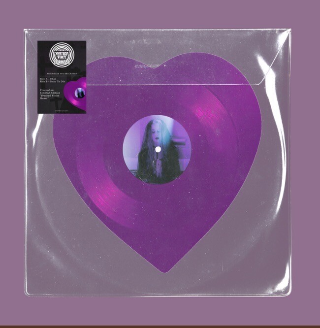 Born To Die – Sidewalks and Skeletons & CASHFORGOLD Heart Shaped Vinyl /400 💟💀