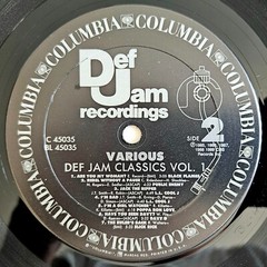 1989 – VARIOUS – DEF JAM CLASSICS VOL. 1 – DEF JAM RECORDINGS ORIGINAL PRESSING