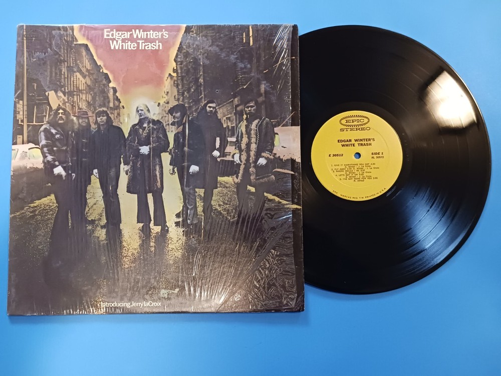 Edgar Winter ~ Edgar Winter’s White Trash ~ 1971 1st Pressing in Shrink EX/EX