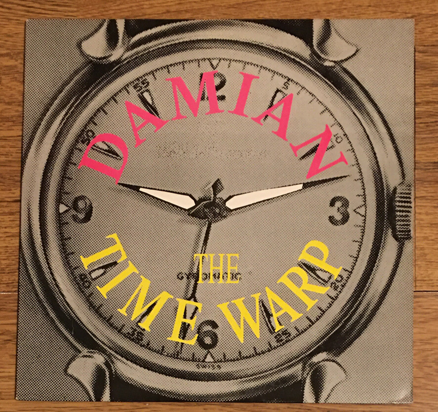 Damian The Time Warp 12″ Vinyl Single 1990 Jive 1426 EX 33RPM~UNPLAYED VINYL EX